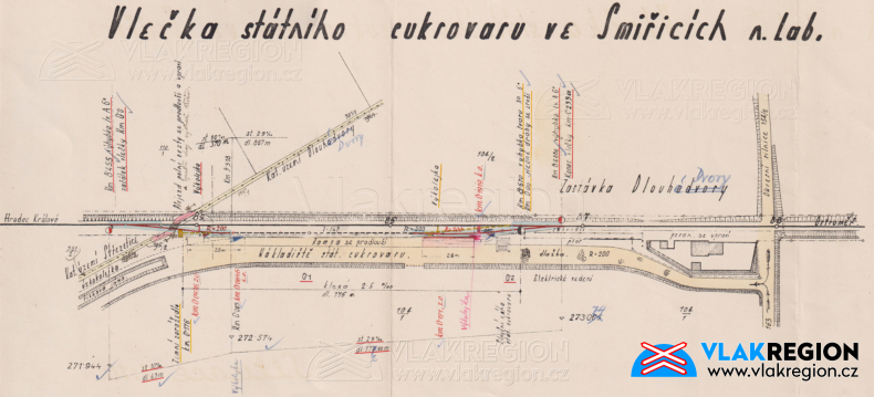 Mapa Dlouhé Dvory